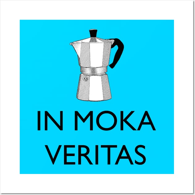 In moka veritas Wall Art by Blacklinesw9